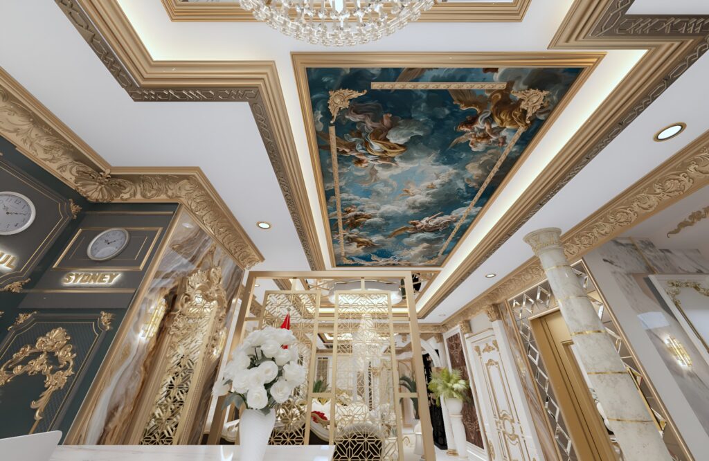 Efendi Otel — LOBİ RENDER TAVAN 2