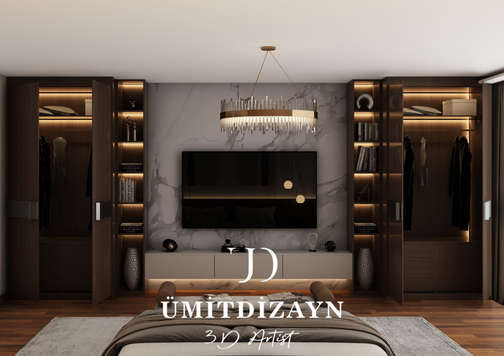 Mine Hanım Yatak Odası/Dressuar — proje görseli