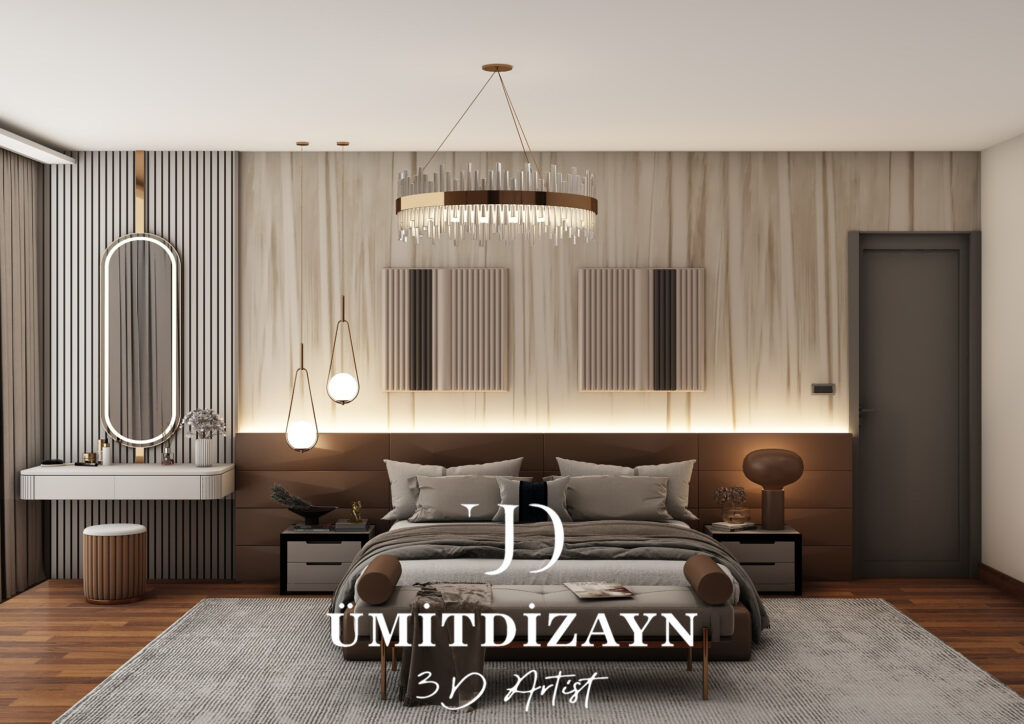 Mine Hanım Yatak Odası/Dressuar — proje görseli