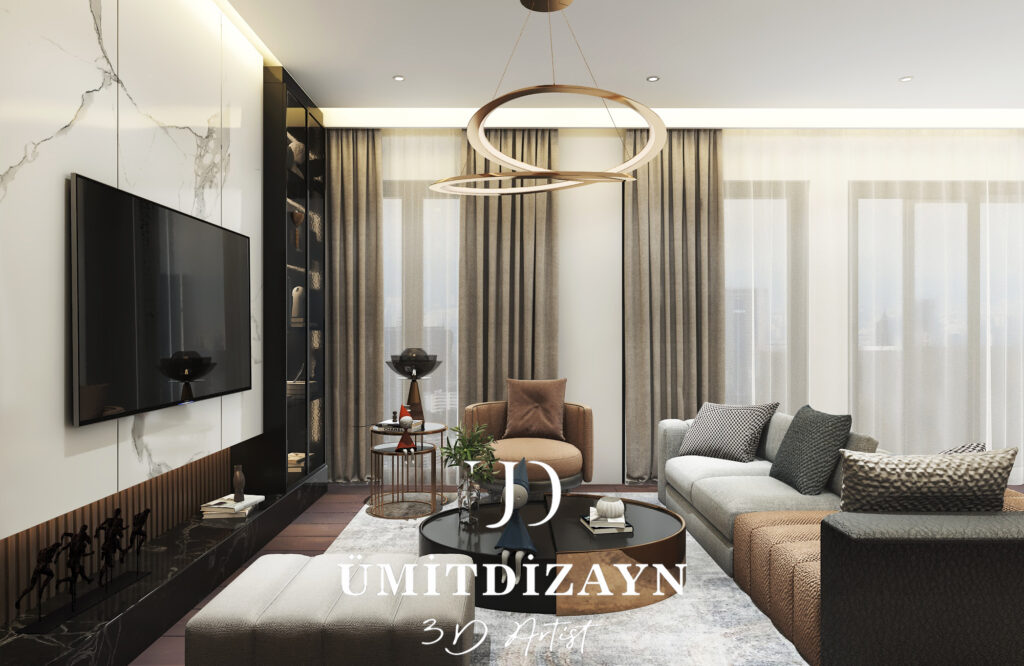 Bahçeşehir Vizyon Villaları İç Mekan — proje görseli