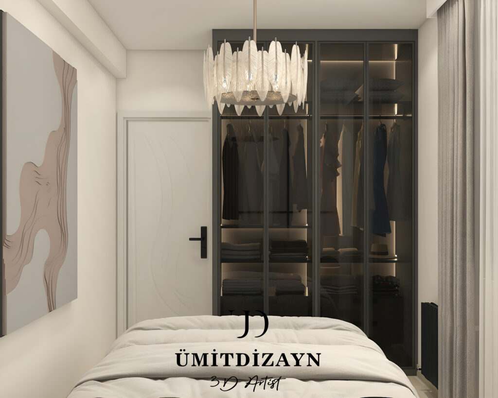 Zeytinburnu konut / Yatak Odası — proje görseli