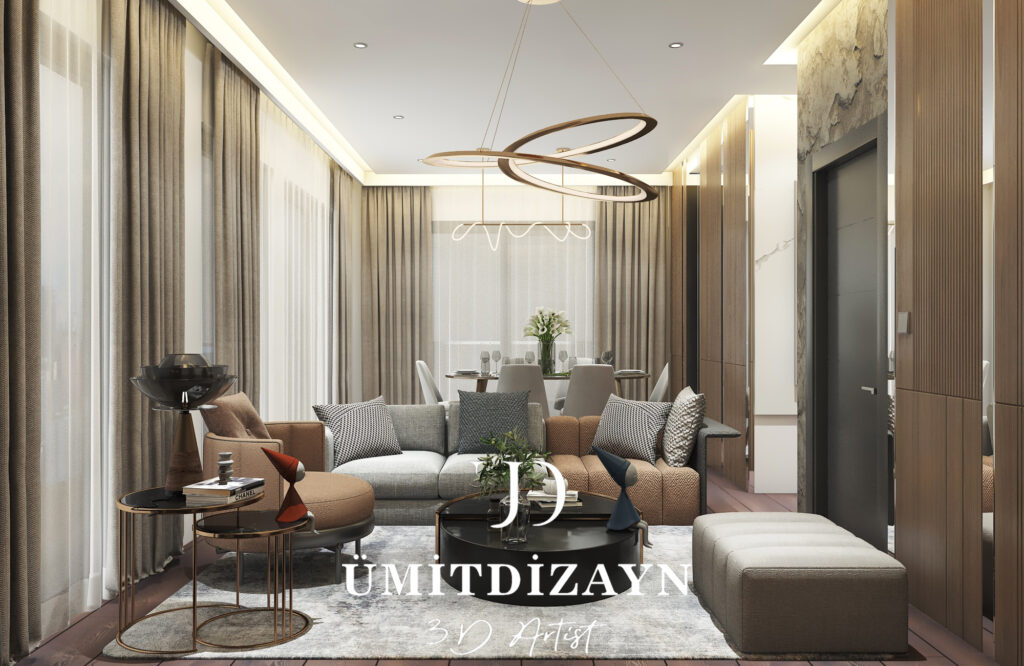 Bahçeşehir Vizyon Villaları İç Mekan — proje görseli