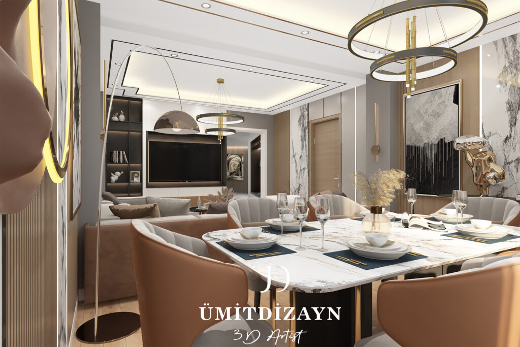 Bahçeşehir Vizyon Villaları İç Mekan — proje görseli