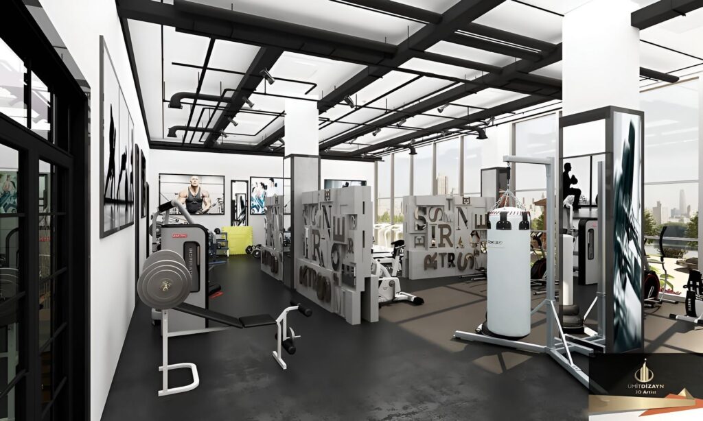 İçerenköy Fitness Salonu — proje görseli
