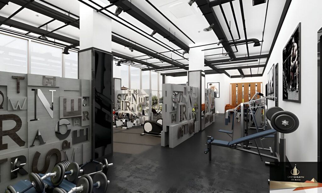 İçerenköy Fitness Salonu — proje görseli