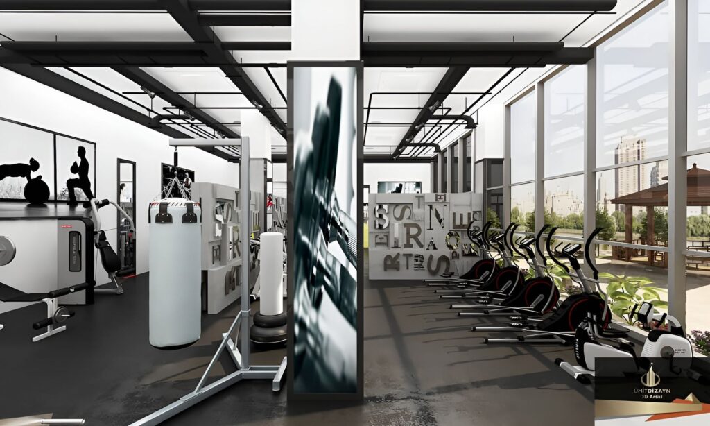 İçerenköy Fitness Salonu — proje görseli